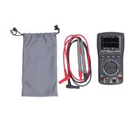 Oscilloscope Multimeter 2 in 1 50Msps 2.4 Inch Color Display 6000 Counts 10Mhz Handheld Portable Mini Oscilloscope Multimeter with Dual Mode Switching for Electronic Circuit Testin