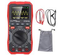 Oscilloscopio multimetro portatile Sospensione automatica Larghezza di banda 1 MHz Frequenza di campionamento 2,5 Msps Mini oscilloscopio portatile 2,4 pollici 2 in 1
