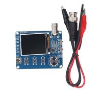 Osciloscopio de bolsillo portátil con pantalla LCD a color de 1,8 pulgadas Resolución de 10 bits y frecuencia de muestreo de 1 MHz - Interfaz de entrada BNC con acoplamiento AD DC