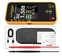 Osciloscopio de mano LCD de 3.2 pulgadas, multímetro digital de 10 MHz de un solo canal con disparo automático y capacidad de almacenamiento de datos, multímetro osciloscopio