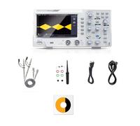 Osciloscopio digital de escritorio de 7 pulgadas con pantalla TFT, 5 mV/Div 2/4 canales, ancho de banda de 110 MHz, frecuencia de muestreo de 1 GS/s.(DOS1102,US)