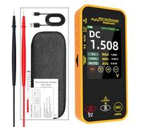 Osciloscopio digital de mano LCD de 3.2 pulgadas, 10 MHz, un solo canal con disparo automático y capacidad de almacenamiento de datos, osciloscopio propulsado por batería