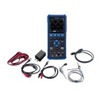 Osciloscopio digital HDS2202S de 2 canales, 200 MHz, 1 GSa/s RMS real, 3 en 1, USB, multímetro y generador de formas de onda.