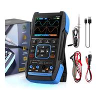 Osciloscopio Digital, Kethvoz 3 en 1 Multímetro 2C23T y Generador de Señales 50MS/s, 2 Canales/10MHz Ancho de Banda, Medición de Voltaje Corriente AC/DC Capacitancia Resistencia