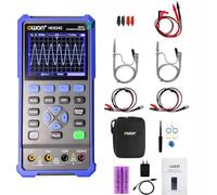 Osciloscopio digital portátil OWON de 2 canales, ancho de banda de 40 MHz, frecuencia de muestreo de 250 MS/s, pantalla LCD de 3.5", generador de señal, digital osciloscopio de laboratorio HDS242