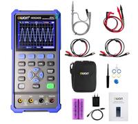 Osciloscopio digital portátil para automoción, 2 canales, ancho de banda de 40 MHz, frecuencia de muestreo de 250 MSa/s, 20 000 cuentas, 3 en 1, voltaje, corriente y condensador (HDS242S)