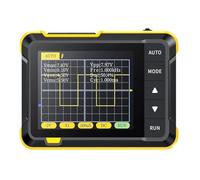 Osciloscopio digital portátil profesional DSO152, frecuencia de muestreo de 2,5 MSa/s, ancho de banda analógico de 200 KHz, salida de 800 VPP y PWM.(Standard Kits)