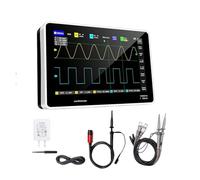 Osciloscopio digital tipo tableta 1013D, doble ancho de banda de 100 MHz, frecuencia de muestreo de 1 GS, pantalla de 7 pulgadas.(1013D with P4100)