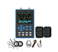 Osciloscopio, DSO2512G 120M Ancho de banda 500MSa/s 2 en 1 Osciloscopio doble canal 10mV Análisis espectro sensibilidad vertical mínima(DSO2512G)
