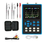 Osciloscopio DSO2512G: digital 2 en 1 y generador de señales DDS, ancho banda 120 MHz/z frecuencia muestreo 500 Msa/s