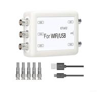 Osciloscopio inalámbrico de 5 canales USB registrador de datos para análisis de señal WiFi - Probador portátil de mano para pruebas automotrices 115 x 70 mm (ET602)