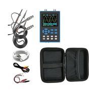 Osciloscopio, Osciloscopio Digital portátil DSO2512G, 120M de ancho banda, generador señal canal único/doble, análisis espectro