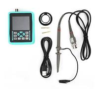 Osciloscopio Portátil Mini de 2,4 Pulgadas, Ancho de Banda 120M, Tasa de Muestreo 500MHZ - Análisis FFT, Salida de Onda Cuadrada Ajustable, Ideal para Mantenimiento Electrónico y