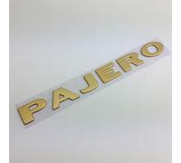 OscitY Coche metalo Emblemas Logo Insignia, para Mitsubishi Pajero Pegatinas Emblema Carrocería Calcomanías Car Decoración Estilo Accesorios