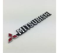 OscitY Coche metalo Emblemas Logo Insignia, para Mitsubishi Spirit Outlander FTO Pajero Xpander Montero Pegatinas Emblema Carrocería Calcomanías Car Decoración Estilo Accesorios