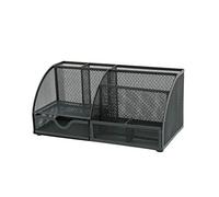 Osco Large Wiremesh Desk Organiser - Graphite, MD02-GTE