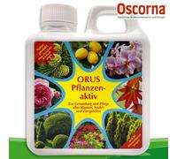 Oscorna 1 L ORUS Abono Concentrado Líquido Para Plantas, Jardín