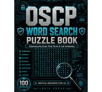 OSCP Word Search Puzzle Book: Cybersecurity Exam Prep Terms & Lab Vocabulary