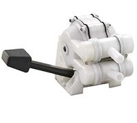 OSCULATI - Bomba de pedal para lavabo de doble efecto