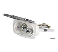 Osculati Box doccia New Edge cromata Tubo PVC 4 m uscita posteriore (New Edge Shower Box