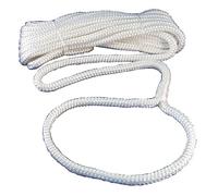 Osculati Cabo de Amarre de Poliester de Doble Trenza Blanco con Gaza Ø 16mm / 11 m