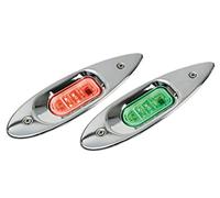 Osculati Fanali di Via Evoled Eye Rosso/Verde (Evoled Eye navigations Lights Red/Green)