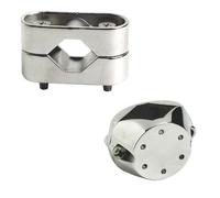 Osculati Morsetto INOX 30/35/40 (AISI316 Mirror Polished SS clamp 30/35/40 mm)