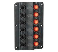 Osculati Pannello Elettrico Wave 6 interruttori (Wave Electric Control Panel 6 switches