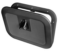 Osculati Portello a Filo Nero 520 x 465 mm (Black Flush Inspection Hatch 520 x 465 mm)