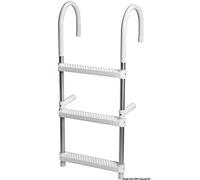 Osculati Scaletta Eco telescopica per plancetta 5 gradini (Eco Ladder Foldable, Folding
