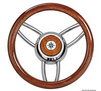 Osculati Volante Bliz Legno lucido Mogano (Blitz Steering Wheel w/Polished Mahogany oute