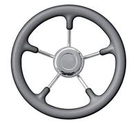 Osculati Volante mm 350 Grigio (Soft Polyurethane Steering Wheel Grey 350 mm)