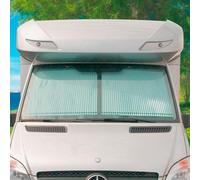 Oscurecedor de cabina parabrisas (volante a la izquierda / base de espejo recta) para mercedes benz sprinter 2006-2018 remifront iii remis