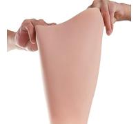 Oscurecimiento de la marca de nacimiento del tatuaje de la cicatriz de la pierna, 1 par de almohadillas de silicona realistas for los muslos, onlays de mangas de pantorrilla(Left)