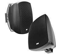 OSD AP525 - Par de Altavoces para Patio Exterior de 5.25 Pulgadas, 150 W, IP54, Resistente a la Intemperie, Soporte de Movimiento Completo, Color Negro