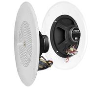 OSD Audio C1090 - Altavoz de Techo Transformador de 8 Pulgadas, 70 V, 5 W, 2.5 W, 1.25 W, 0.36 W, .32 W, Control de Volumen Frontal, Parrilla de 12 Pulgadas (Individual, Blanco)