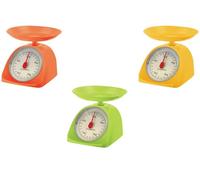 OSD BÁSCULA DE Cocina DE 5 KG. Col.Ass. MECÁNICA, Plastic, Multicolor, One Size