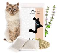 OSDUE 32g Hierba gatera, 16 Bolsas Mezcla de Catnip Natural para Gatos