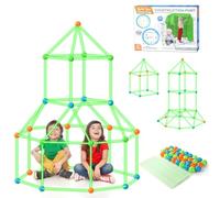 OSDUE 87 PCS Tienda de Campaña DIY, Tienda de DIY, Kit de Construcción de Fuerte DIY, Kit de Construcción de Fuerte, Construcción DIY, Tienda de Juegos