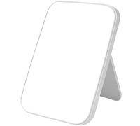 OSDUE Espejo de Maquillaje de Escritorio, Espejo de Maquillaje de Escritorio para el Hogar, Soporte de Mirror de Mesa, Mirror de Manos Libres de Make-up Plegable de Make-up Rectangular