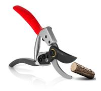 OSDUE Tijeras de Podar, Tijera de Jardín Profesional con Hoja SK5 Acero al Carbono, Corte Bypass Preciso de 25mm, Diseño Ergonómico Mango con Recubrimiento Antioxidante para Plantas Setos y Flores