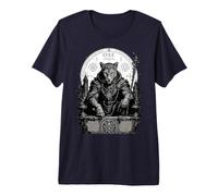 Ose Gótico Leopardo Oculto Camiseta Premium