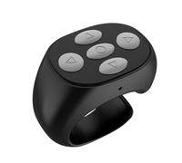 Oseczmut - Anillo de desplazamiento remoto, control remoto inalámbrico controlador de navegación | anillo de desplazamiento para ver videos cortos, tomar fotos, uso de redes sociales