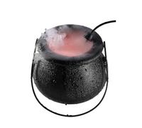 Oseczmut Caldera de Halloween con Humo | Caldera de Bruja con Luces LED Multicolores | Caldera De Bruja De Halloween con Máquina De Humo,Máquina De Niebla De Halloween