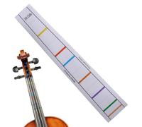 Oseczmut - Pegatina de toque de traste, etiqueta engomada para principiantes | Marcadores de posición de dedo de violonchelo de larga duración para adultos y niños