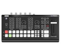 Osee GoStream Duet - Convertidor mezclador de video de 8 canales con 4 4K-HDMI, 4 SDI y 4 NDI HX/4 SRT/4 RTMP/2 cámara web, 2 audio XLR, 8 diseños