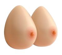 OSEMISS Nude,500g/Pair(A Cup), Formas de Senos de Silicona Pechos postizos autoadhesivos Pechos postizos 300 g-6000 g Travestis Prótesis de mastectomía Cáncer de Mama transgénero