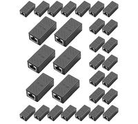 OseTub Conector extensor Ethernet RJ45, acoplador en línea, adaptador de cable Ethernet hembra a hembra para cable Ethernet Cat7, Cat6, Cat5, Cat5e (paquete de 30)