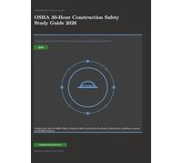 OSHA 30-Hour Construction Safety Study Guide 2026: Complete Exam Prep with Practice Questions and Safety Standards Review (Meridian Certification Press Study Guides)
