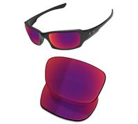 OSharp Lentes de repuesto para lentes de sol Oakley Fives Squared OO9238-54 mm, protección UV y ajuste perfecto